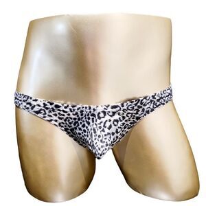 Brand new Black Leopard pattern underwear panties XL
